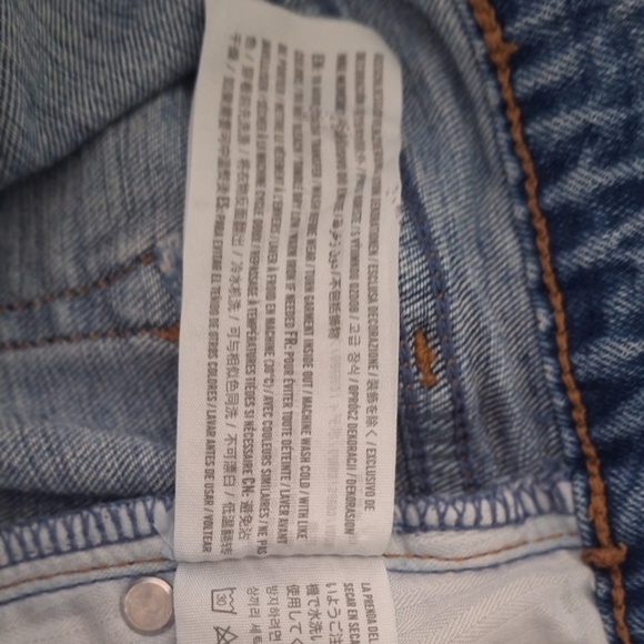 Abercrombie & Fitch Curve Love The Skinny High Rise Jeans Sz 29/8R Light Wash - Picture 11 of 12
